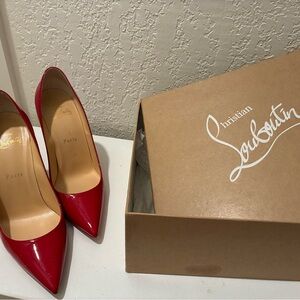Christian Louboutin Glossy Red Heels